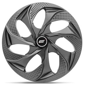 Calota Esportiva Evolution Graphite Aro 14 Universal Encaixe Grafite