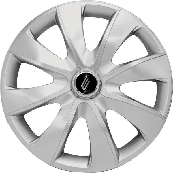 Calota Esportiva Modelo Prime Aro 14 Silver Elitte