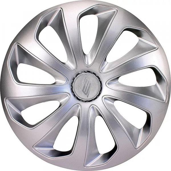 Calota Esportiva Modelo Velox Aro 14 Silver Elitte