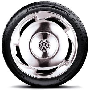 Calota Esportiva Orbital Cromada Volkswagen ARO 13 P526MT