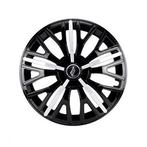 Calota Esportiva Triton Aro 14 Black Silver Encaixe Universal Unidade