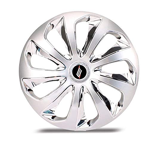 Calota Esportiva Velox Aro 13 Silver Chrome Encaixe Universal Unidade