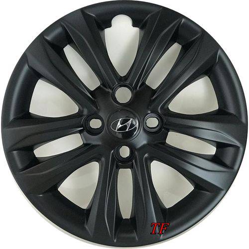 Calota Hyundai Hb20 Hb20s Preta Aro 14 Tf191pof