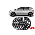 Calota Jogo Aro 15 Esportiva Ds4 Renault Novo Sandero 2015