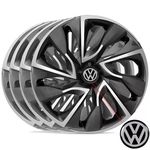 Calota Jogo Aro 15 Esportiva Vw Fox - 4pcs