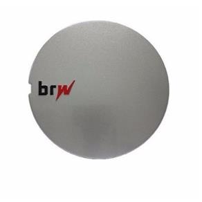 Calota Miolo de Roda Big Brw-890 Brw890 Aranha Prata Aro 17