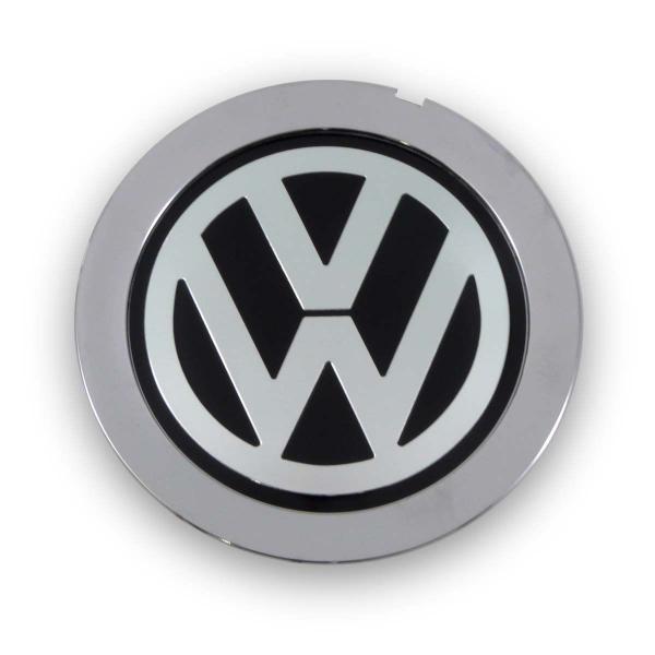 Calota Miolo Roda Cromado Audi A8 - Emblema Volkswagem - Ferkauto