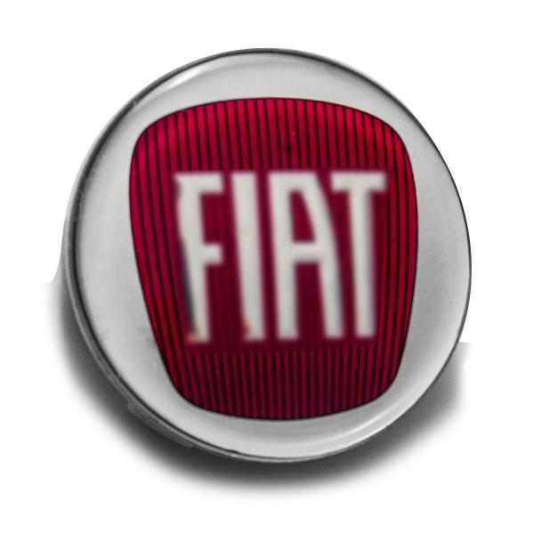 Calota Miolo Roda Scorro Abaulada 50mm Emblema EF - Ferkauto