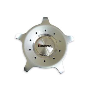 Calota para Centro de Roda Kromma KR1490 - 1 Unidade Prata