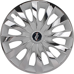 Calotas Aro 13 Passat Cc 4 Peças Chrome White - Elitte