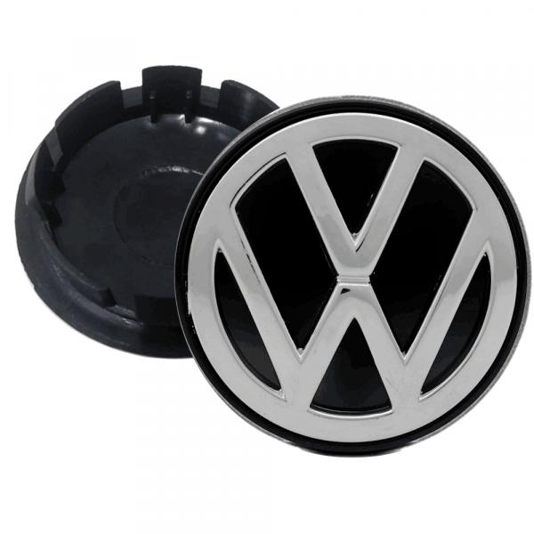 Calotinha Centro De Roda Volkswagen Gol Polo Jetta 65mm