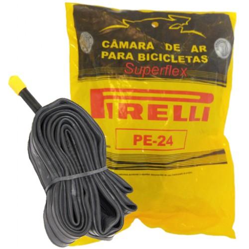 Câmara de Ar Bicicleta 24 Pirelli Butyl