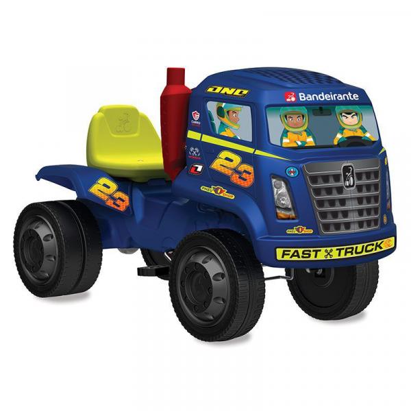 Caminhão Fórmula Racing Pedal Azul - Bandeirante