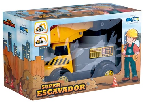 Caminhão Super Escavador Maptoy