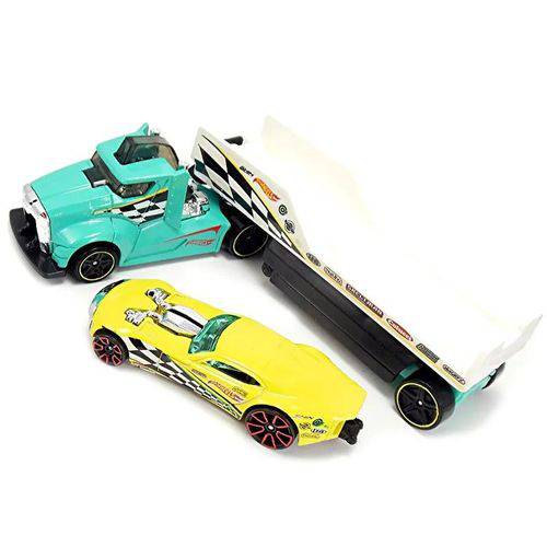 Caminhão Transportador Hot Wheels - Drivin Wild - Mattel