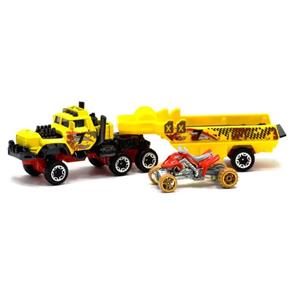 Caminhão Transportador Hot Wheels - Haulin Horsepower - Mattel Mattel