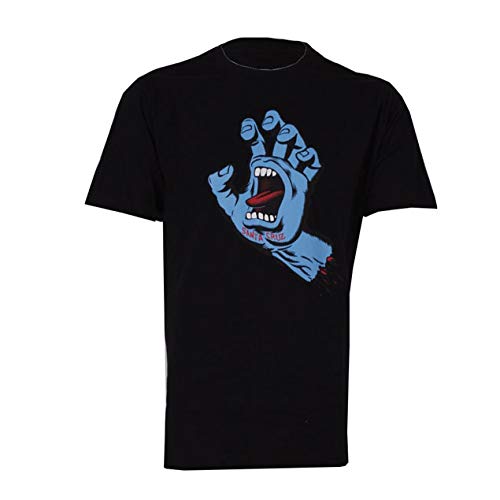 Camiseta Santa Cruz Hand - Preto-G