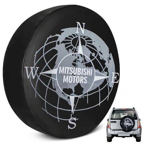 Capa de Estepe Pajero Full Mitsubishi Motors com Cadeado