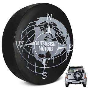 Capa de Estepe Pajero Full Mitsubishi Motors com Cadeado