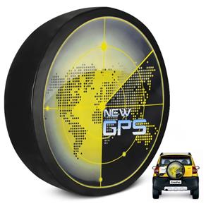 Capa Estepe Crossfox Aro 15 e 16 com Cadeado New GPS