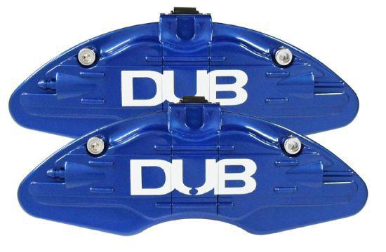 Capa Pinça de Freio Azul DUB - Universal - Roda Aro 14 em Diante - (M3) - 2 Peças - Dub Universal