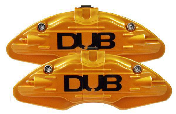 Capa Pinça de Freio Dorada DUB - Universal - Roda Aro 14 em Diante - (M3) - 2 Peças - Dub Universal