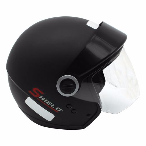 Capacete Ebf Shield Solid Preto Fosco 56/s