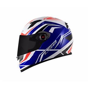 Capacete LS2 FF358 Blade Branco C Azul