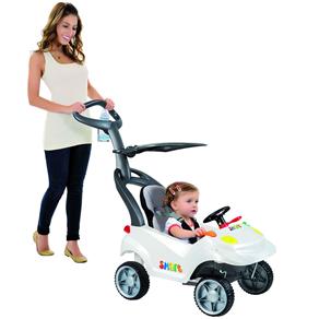 Carrinho Bandeirante Smart Baby Plus 522, Branco