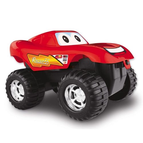 Carrinho Monster Infantil Race Dismat Vermelho