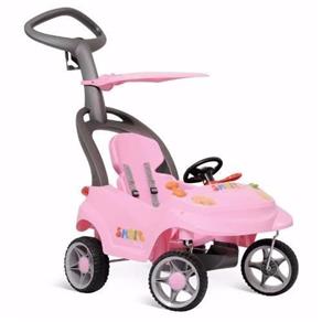 Carrinho Smart Baby Rosa - 527 - Bandeirante