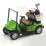 01:36 Alloy Golf Cart Modelo Toy Alloy Retorno Força Car Modelo Toy Decoração