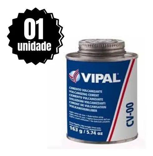 Cola Cimento Vulcanizante a Frio Cv-00 Lata 225ml - Vipal