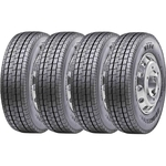 Combo 4 Pneus 215/75r17,5 126/124m M814 Bridgestone