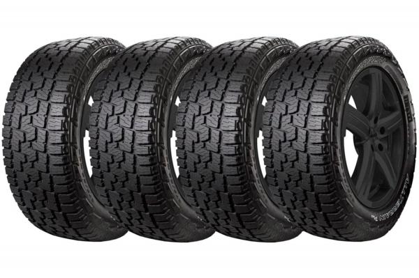 Combo 4 Pneus Amarok Hummer H3 275/65R18 116T Scorpion A/T Plus Letra Branca Pirelli