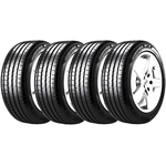 Combo 4 Pneus Bmw X1 Kia Optima 225/45r18 91v Runflat P7 Cinturato Pirelli