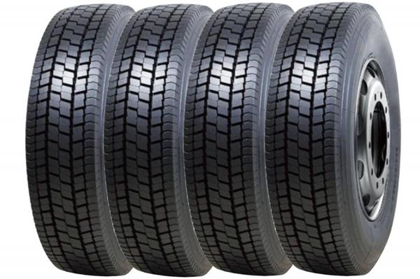 Combo 4 Pneus Ford C814 916 215/75r17.5 135/133J Vi-628 Borrachudo Ovation