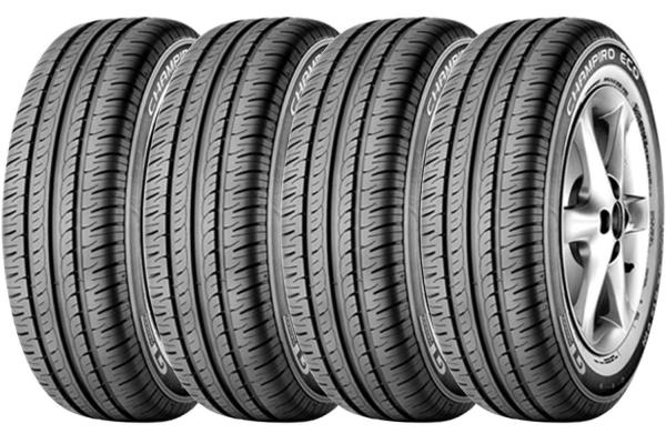 Combo 4 Pneus Gol Fox Fit 175/65r14 82t Champiro Eco Pr4 Gt Radial