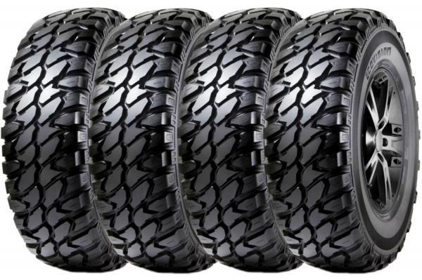 Combo 4 Pneus Hilux S10 Ranger 235/75r15 104Q Mt Ecovision Vi-186 Ovation