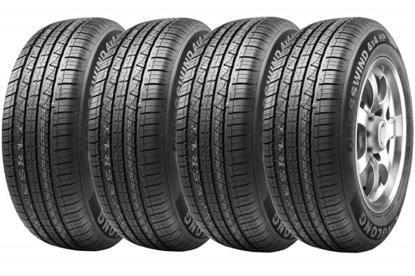 Combo 4 Pneus Hilux Sw4 265/65r17 112h Crosswind 4x4 Hp Linglong