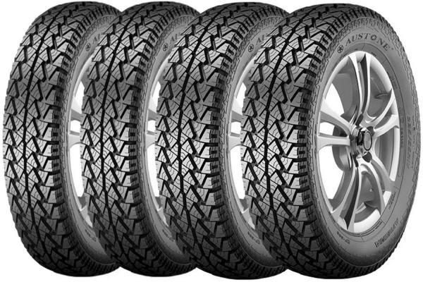 Combo 4 Pneus Strada Crossfox Ecosport 205/70r15 96h Sp-302 At Austone