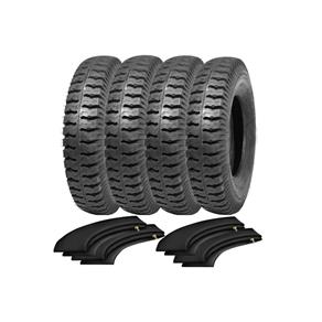 Combo 4 Pneus Toyota Bande F75 Rural 650-16 As22 Pirelli + Camara