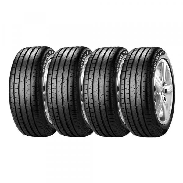 Combo com 4 Pneus 205/60R15 Pirelli Cinturato P7 91H (Original Nova Saveiro)