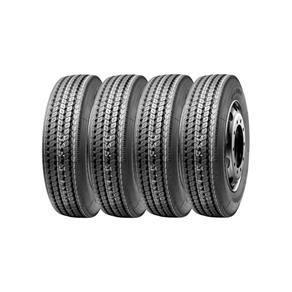 Combo com 4 Pneus 215/75R17,5 Ling Long LLF86 Liso 126/124M 16 Lonas