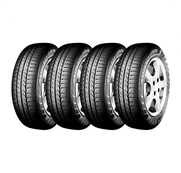 Combo com 4 Pneus 165/70R14 Firestone Multihawk 81T