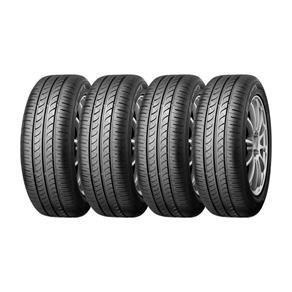 Combo com 4 Pneus 185/65R14 Yokohama BluEarth AE-01 86T