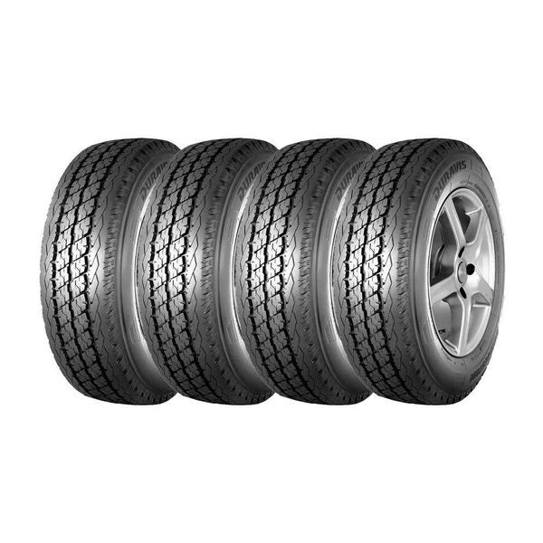 Combo com 4 Pneus 185R14 Bridgestone Duravis R630 102/100R 8 Lonas