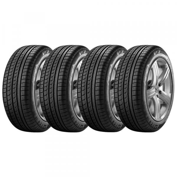 Combo com 4 Pneus 195/60R15 Pirelli P7 88H