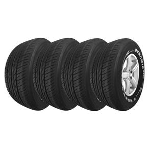 Combo com 4 Pneus 245/60R14 Hankook Dynamic RA03 98H (Letra Branca)