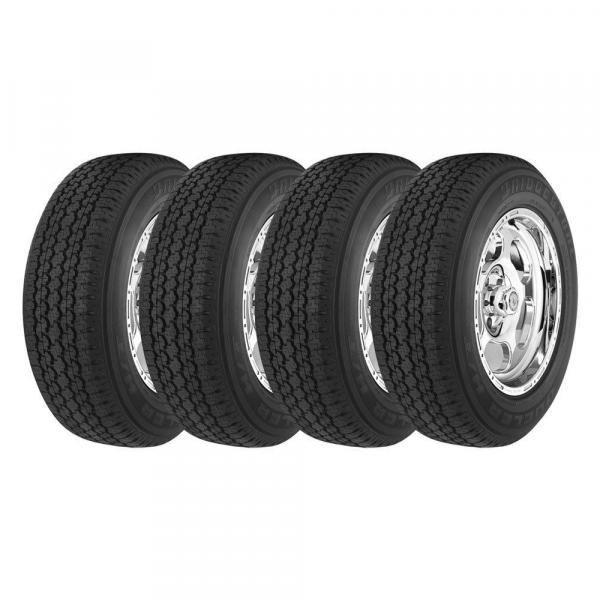 Combo com 4 Pneus 225/75R15 Bridgestone Dueler H/T 689 105S